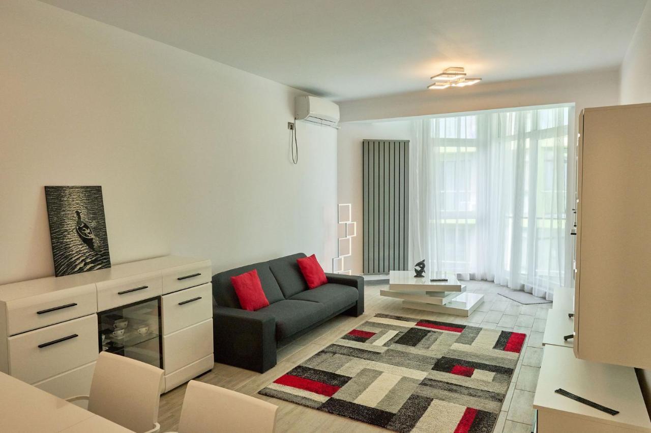 Crazy Sea View 1Br Apartment Spa Pools Resort Mamaia Kültér fotó
