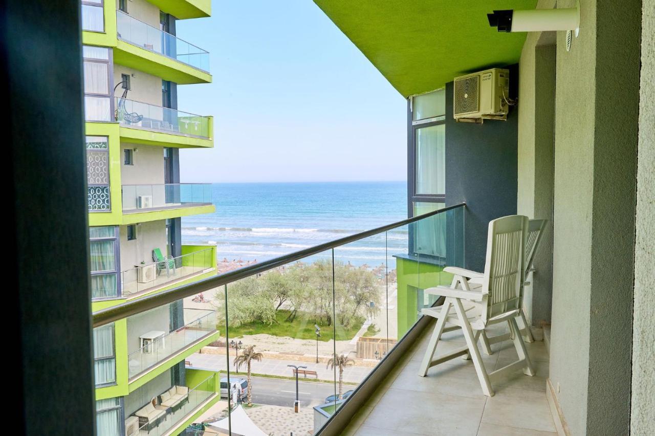 Crazy Sea View 1Br Apartment Spa Pools Resort Mamaia Kültér fotó