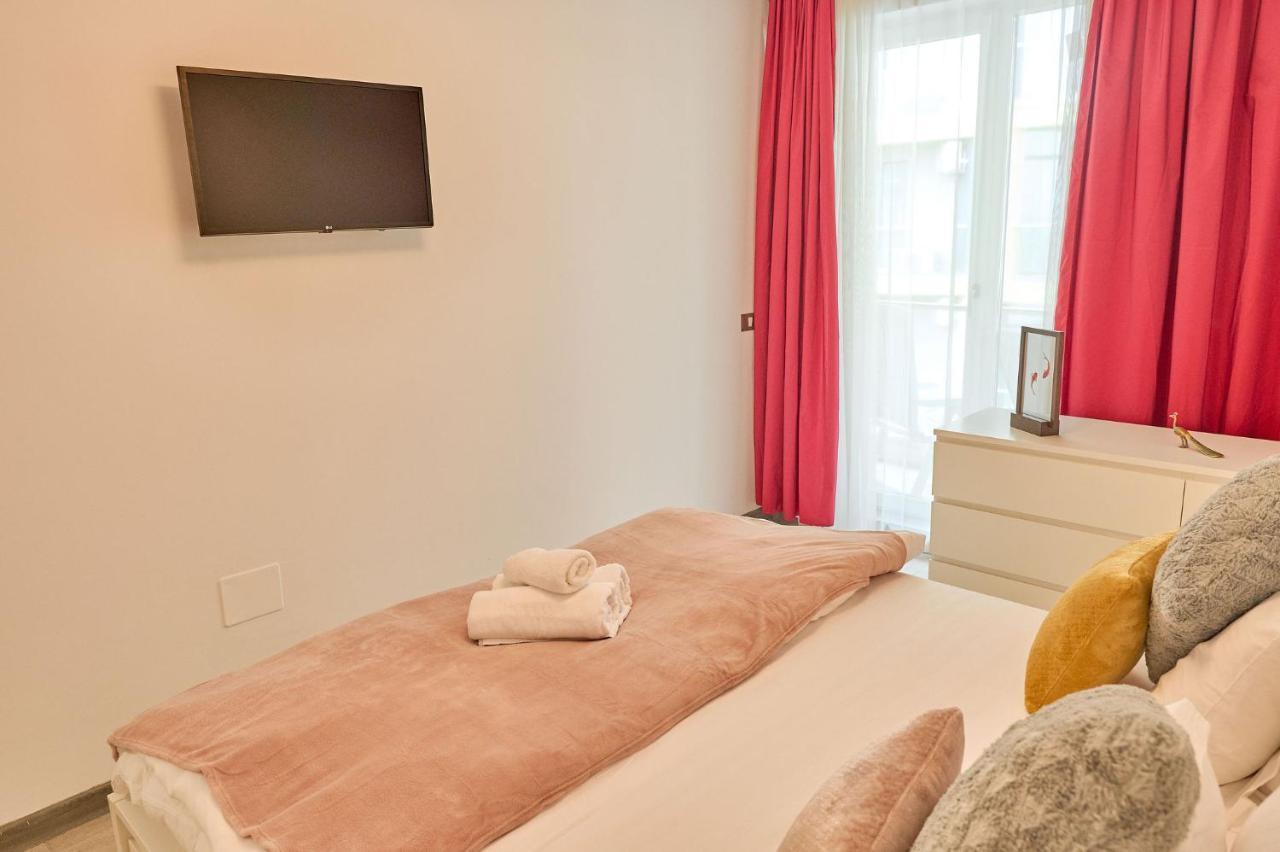 Crazy Sea View 1Br Apartment Spa Pools Resort Mamaia Kültér fotó