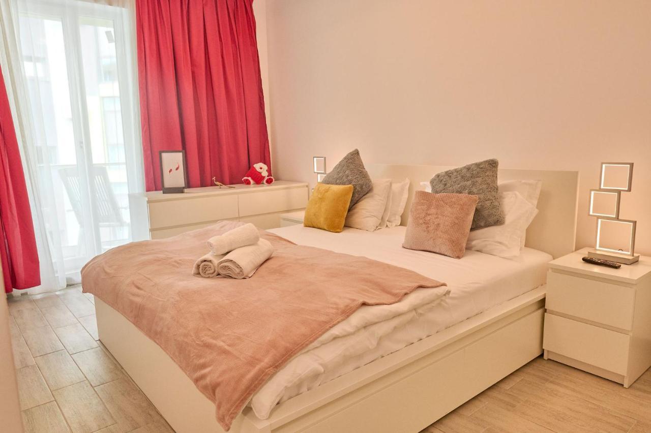 Crazy Sea View 1Br Apartment Spa Pools Resort Mamaia Kültér fotó